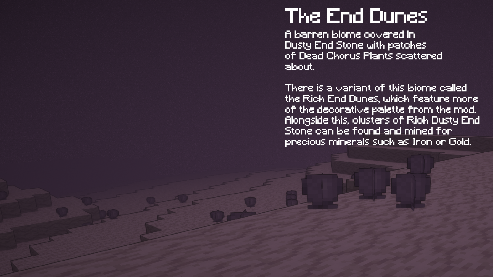 End Dunes Biome