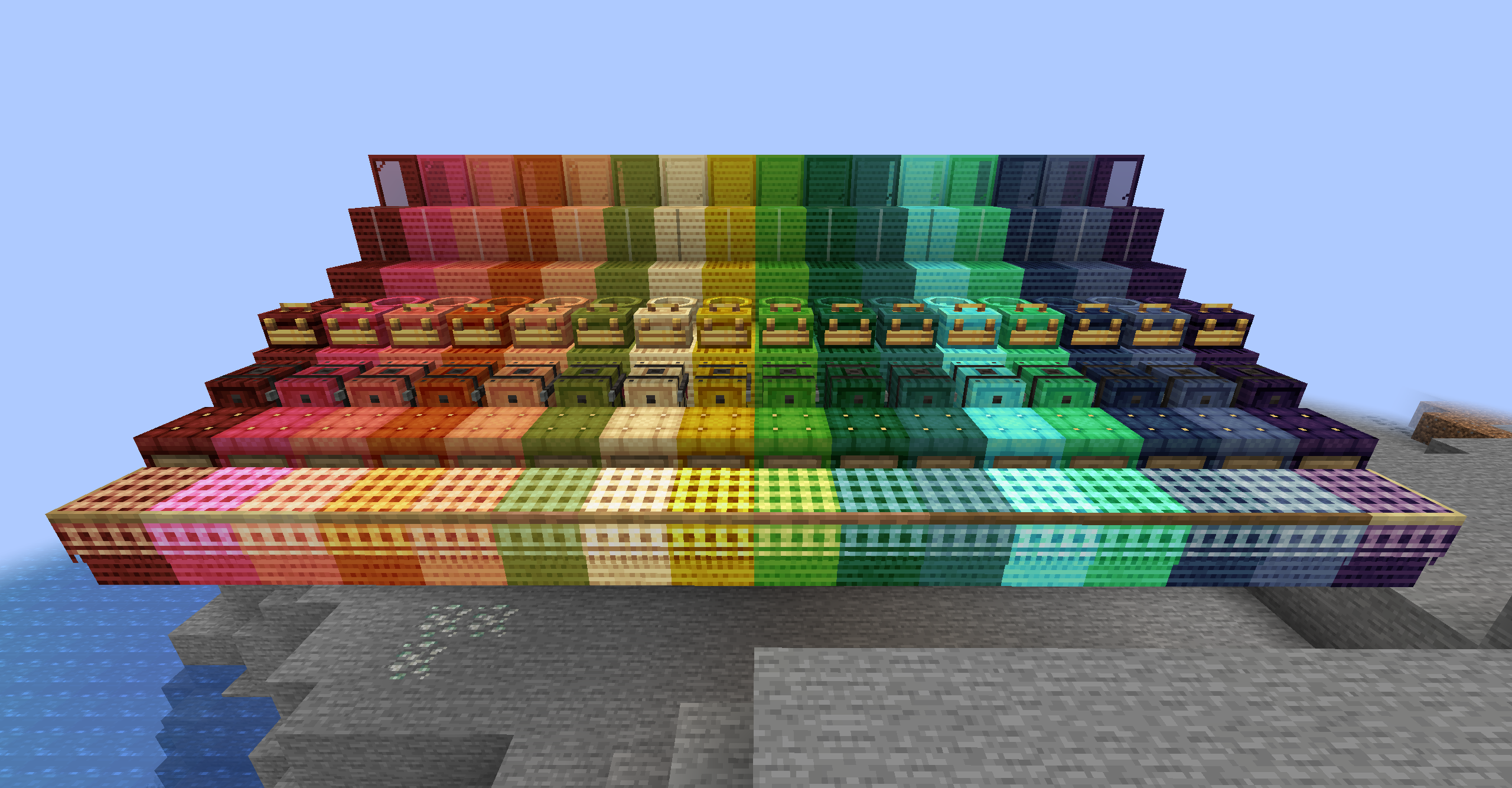 Generic showcase screenshot of dye depot compatibility module