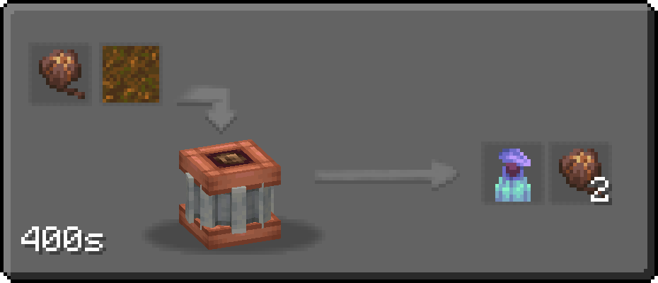 Pitcher Pod Processing Recipe (Darkmode)