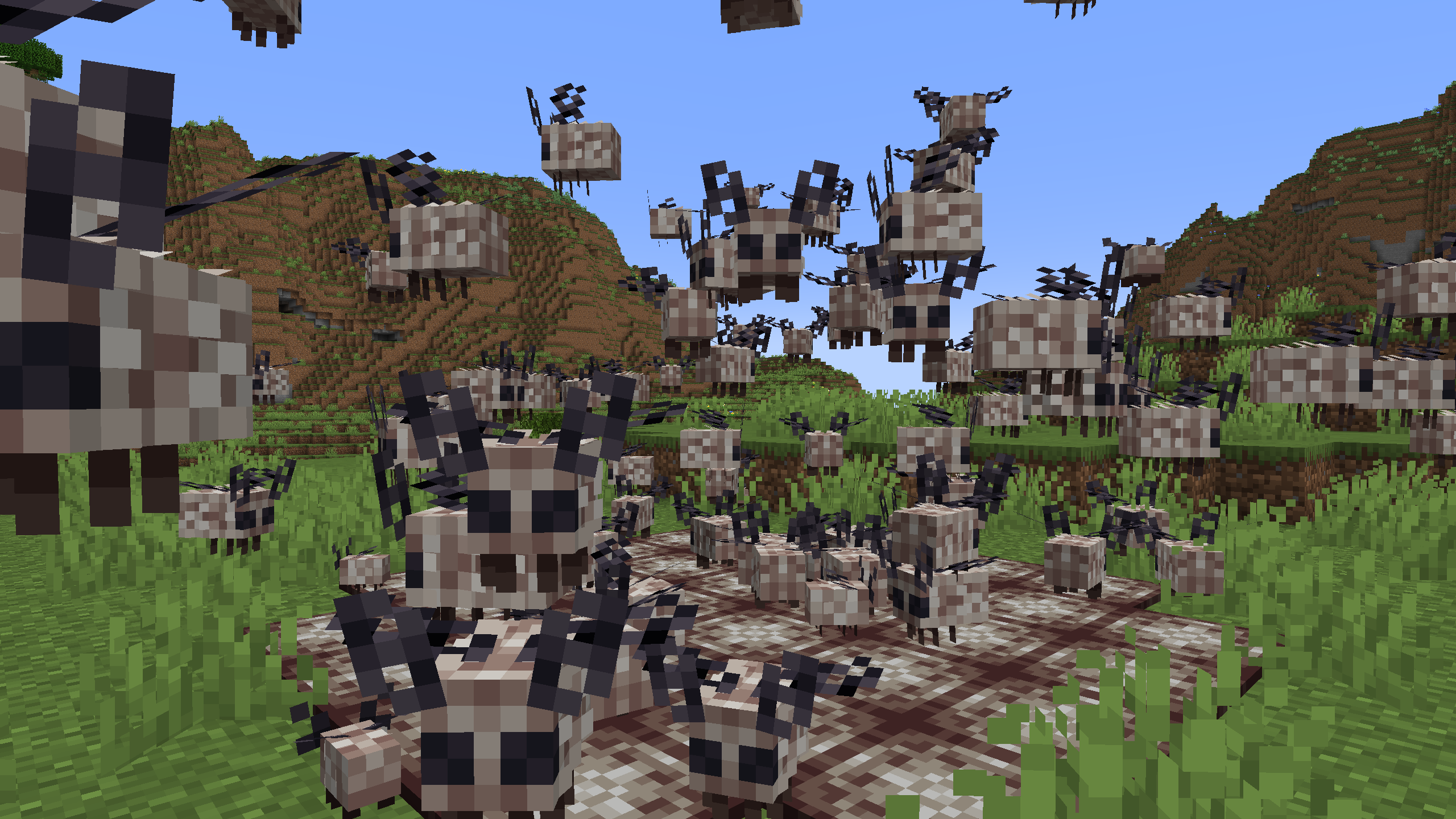 Generic showcase screenshot of regular variant moths